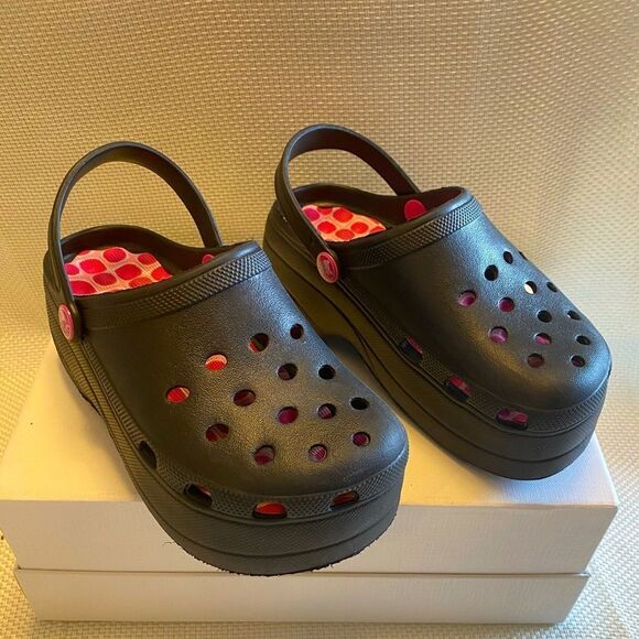 Generic platform water clogs big girls size 35